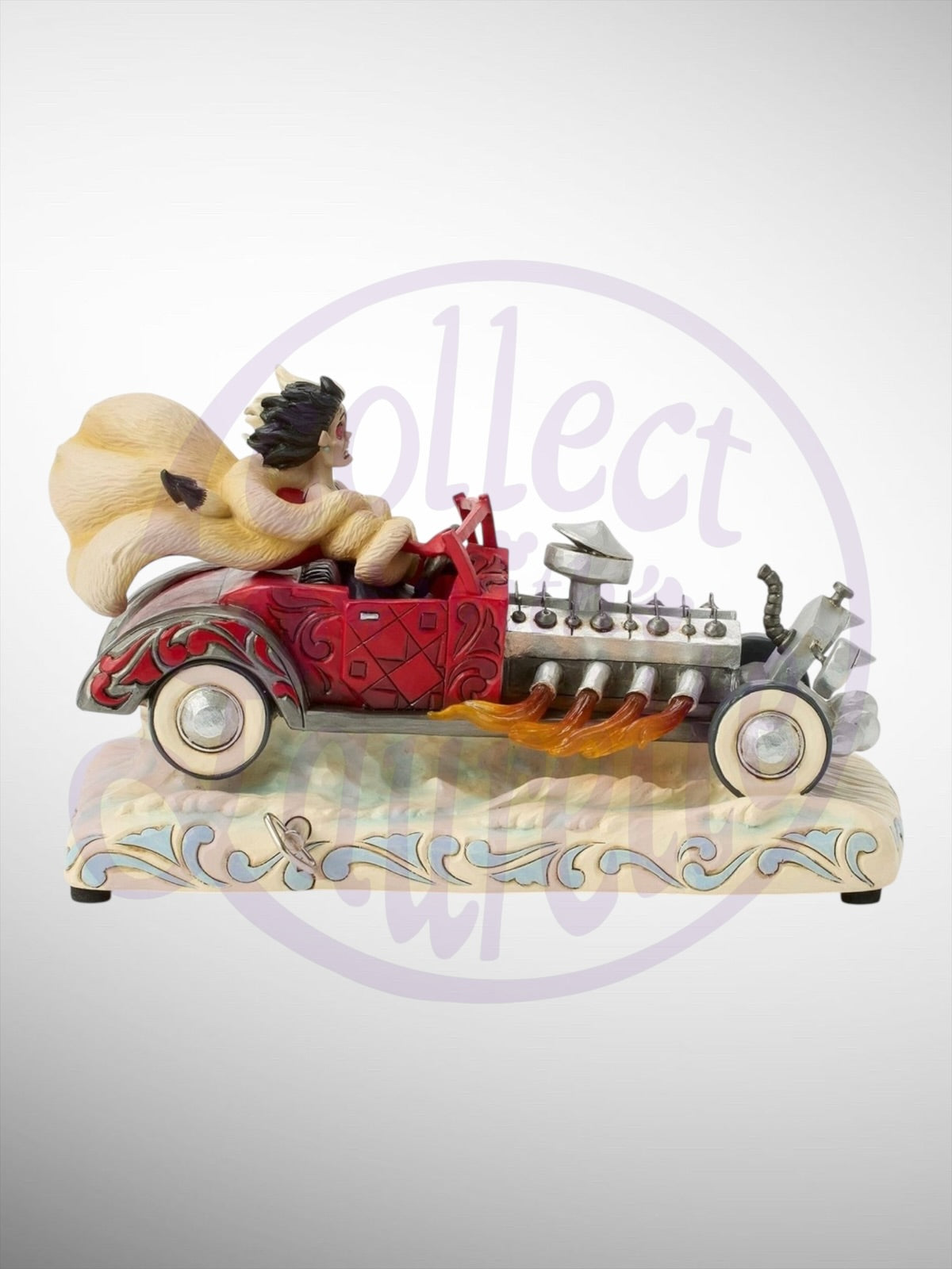Jim Shore Disney Traditions - Driving De-Vilishly Cruella Musical Figurine - PREORDER