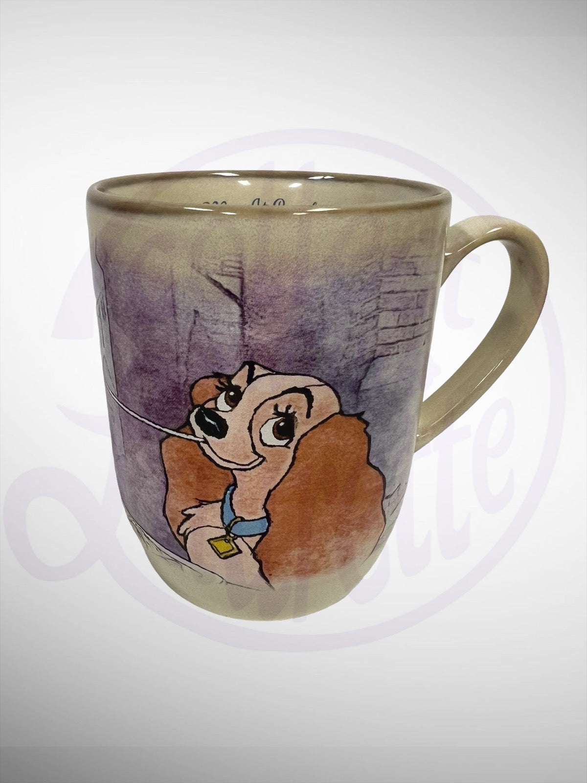 Disney Parks Coffee Mug - Lady and the Tramp Spaghetti