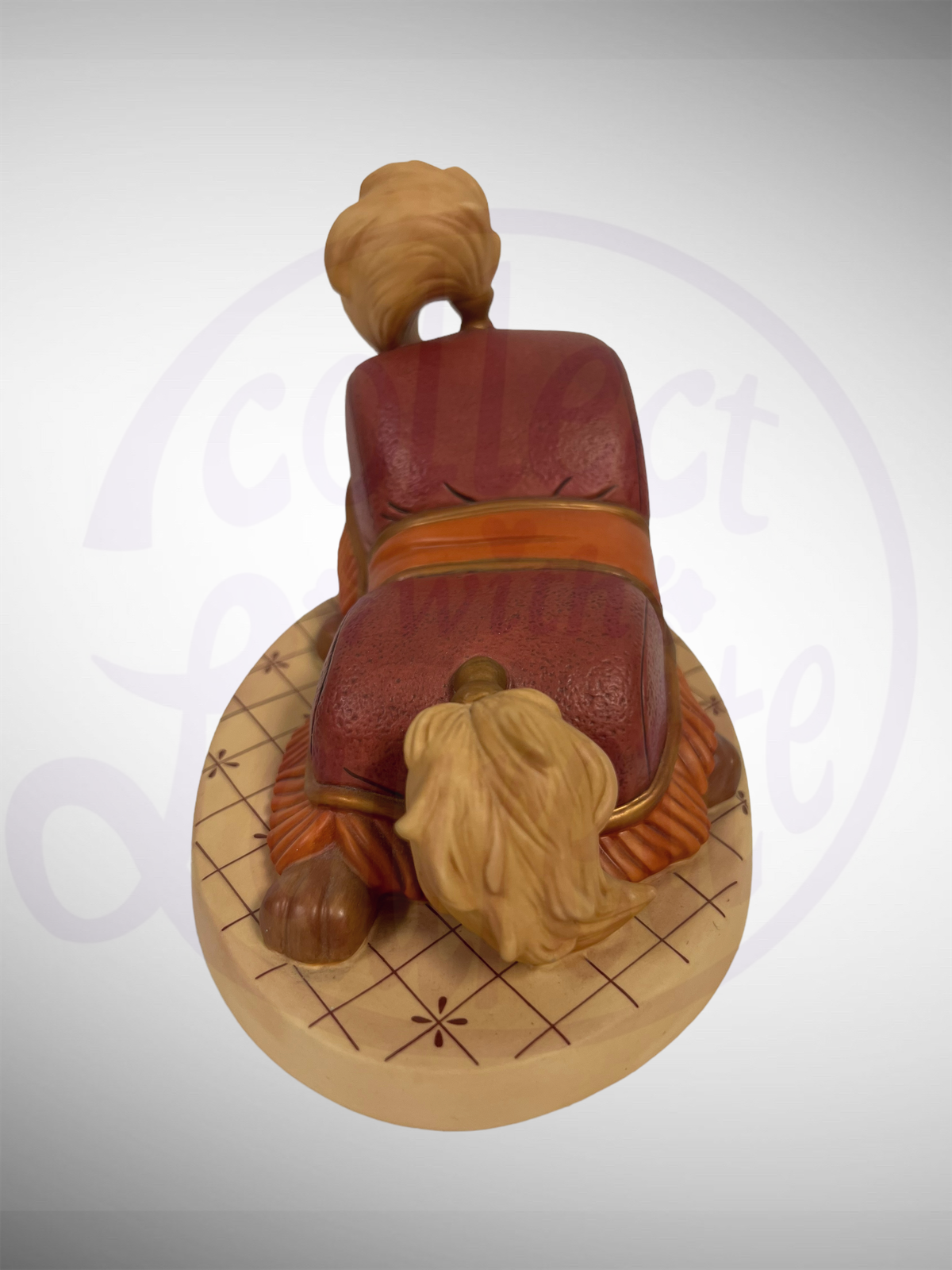 Walt Disney Classics Collection - WDCC Beauty and the Beast Frisky Footstool Figurine (No Box)