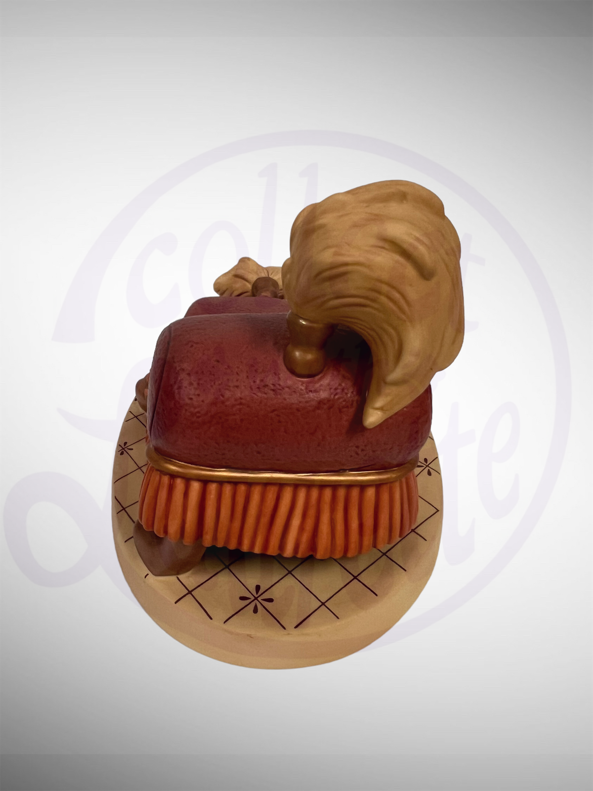 Walt Disney Classics Collection - WDCC Beauty and the Beast Frisky Footstool Figurine (No Box)