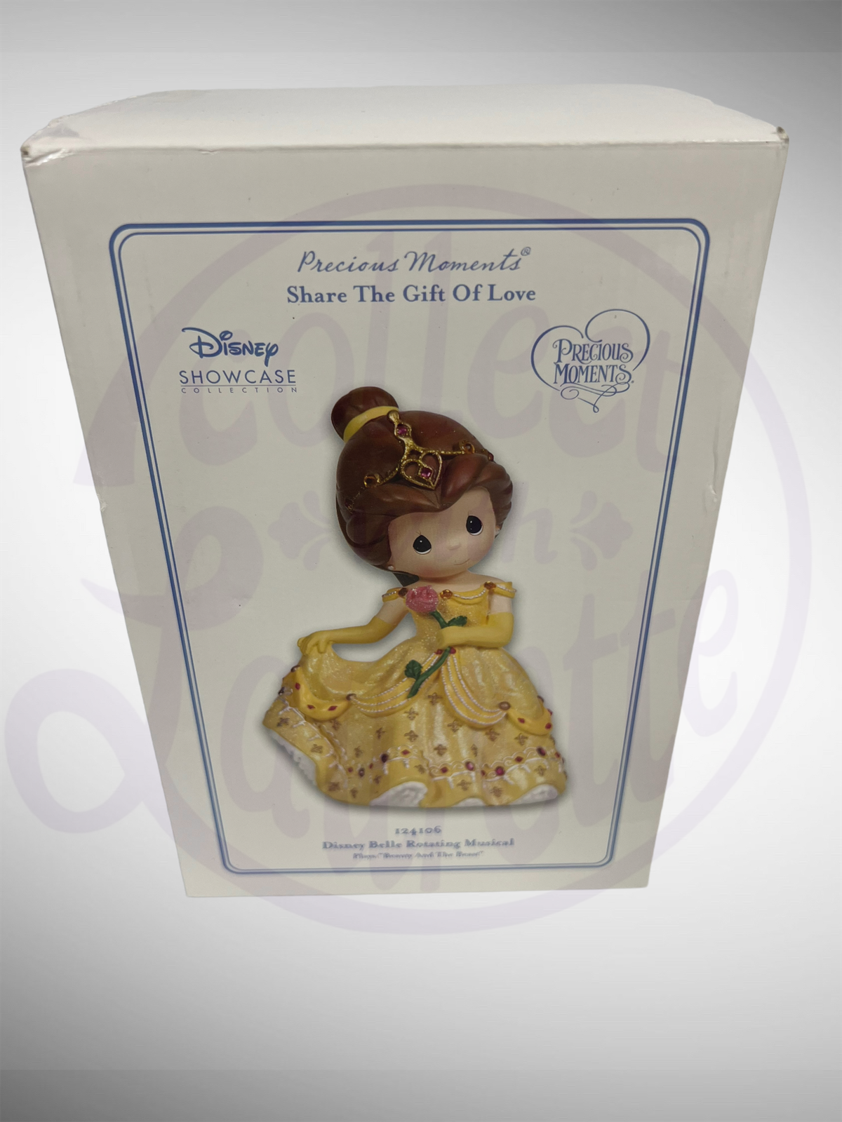 Disney Showcase Collection - Precious Moments - Disney Belle Rotating Musical Figurine