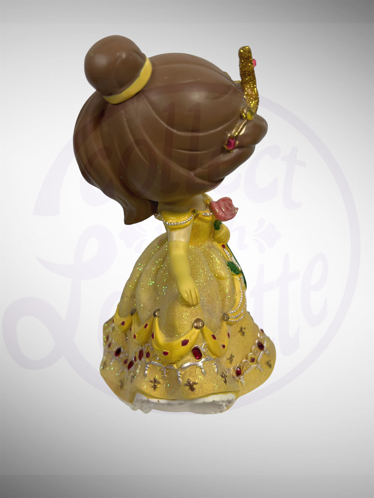 Disney Showcase Collection - Precious Moments - Disney Belle Rotating Musical Figurine