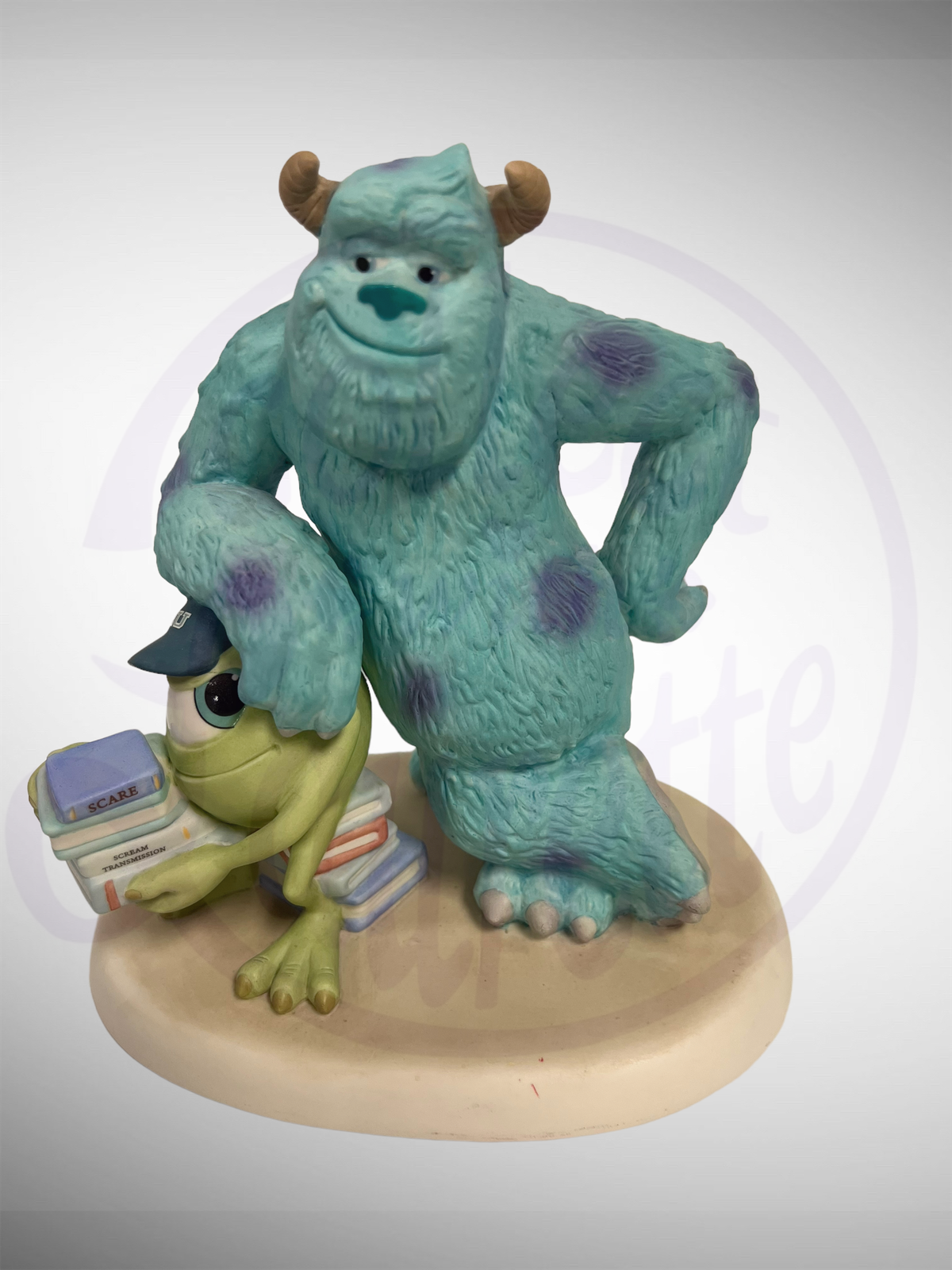 Disney Showcase Collection - Precious Moments - Lean on Me Mike and Sulley Monsters Inc. Figurine