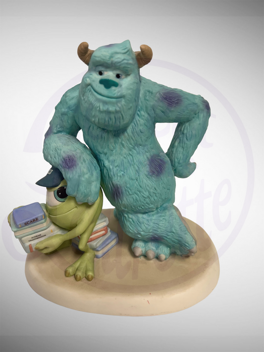 Disney Showcase Collection - Precious Moments - Lean on Me Mike and Sulley Monsters Inc. Figurine