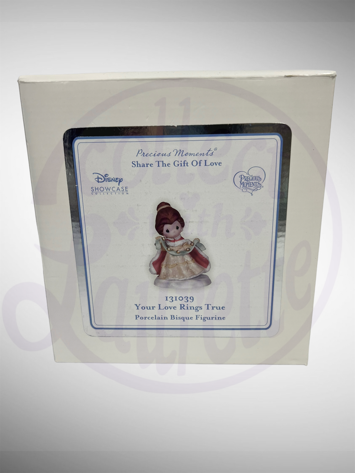 Disney Showcase Collection - Precious Moments - Your Love Rings True Belle Holiday Figurine