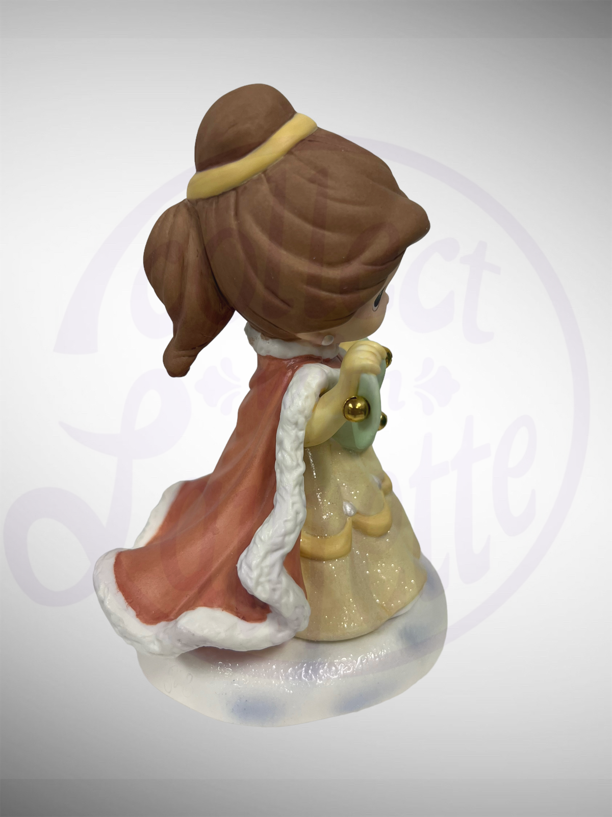 Disney Showcase Collection - Precious Moments - Your Love Rings True Belle Holiday Figurine