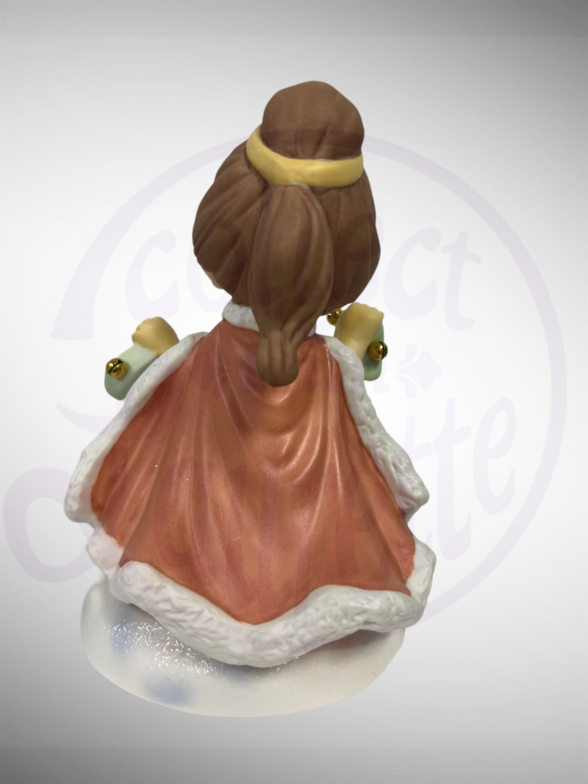 Disney Showcase Collection - Precious Moments - Your Love Rings True Belle Holiday Figurine