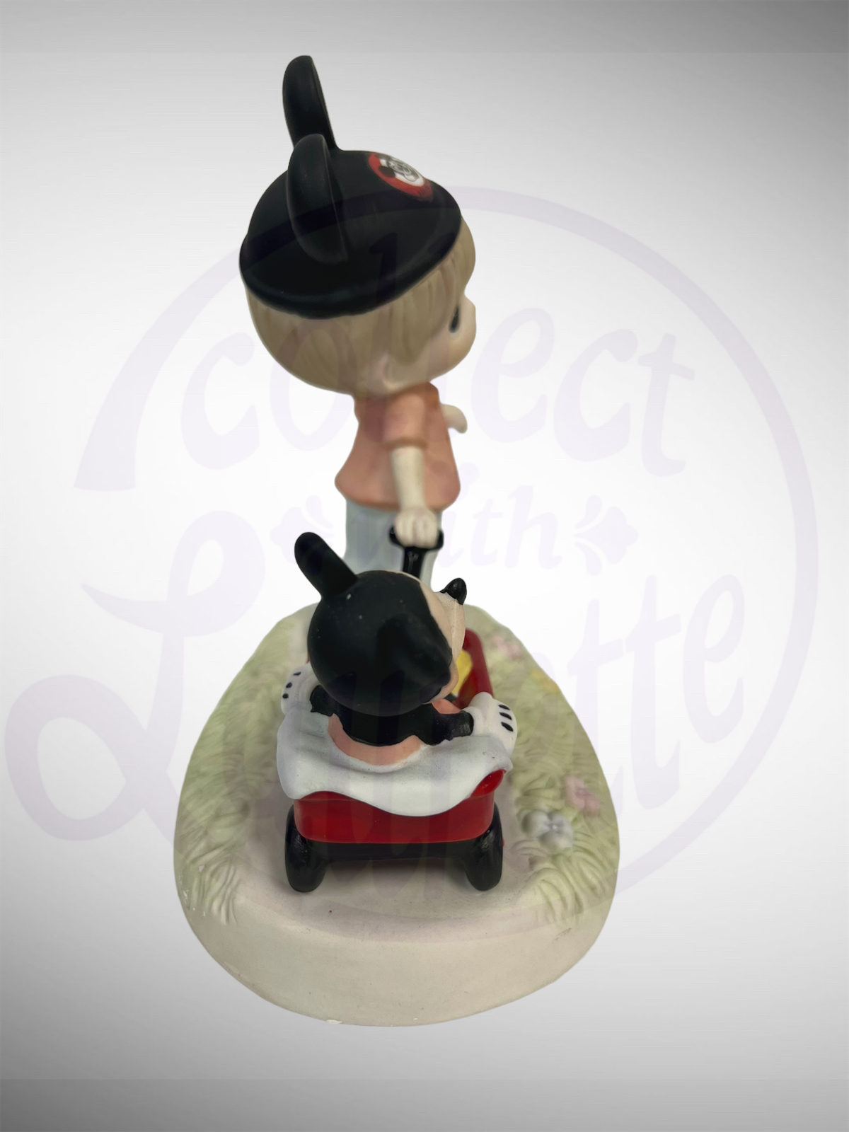 Disney Showcase Collection - Precious Moments - Wherever The Road Leads, Together We'll Always Be Mickey and Boy Figurine