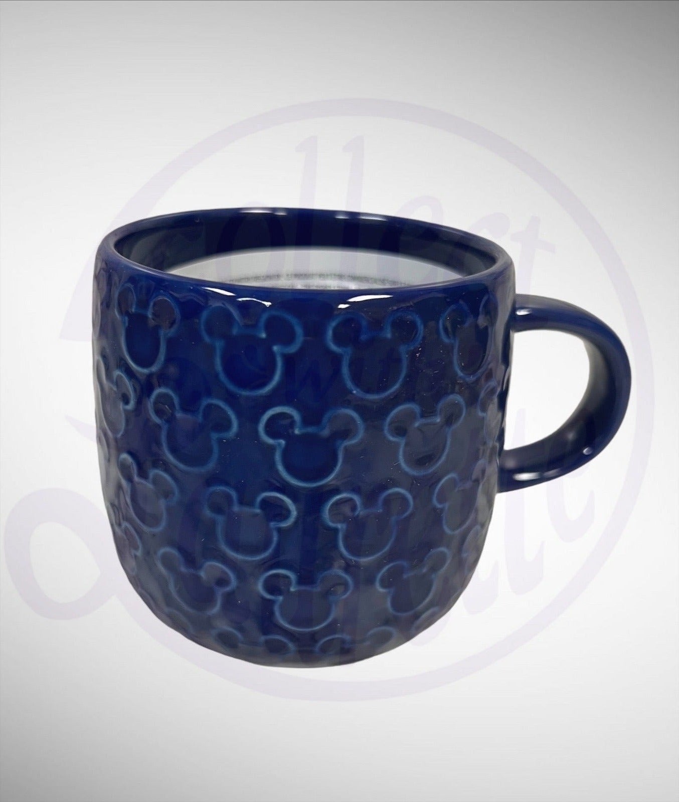 Disney Parks Coffee Mug - Mickey Mouse Raised Icon Blue