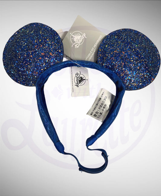 Disney Parks Ear Headband -  Mickey Mouse Adjustable Blue Youth