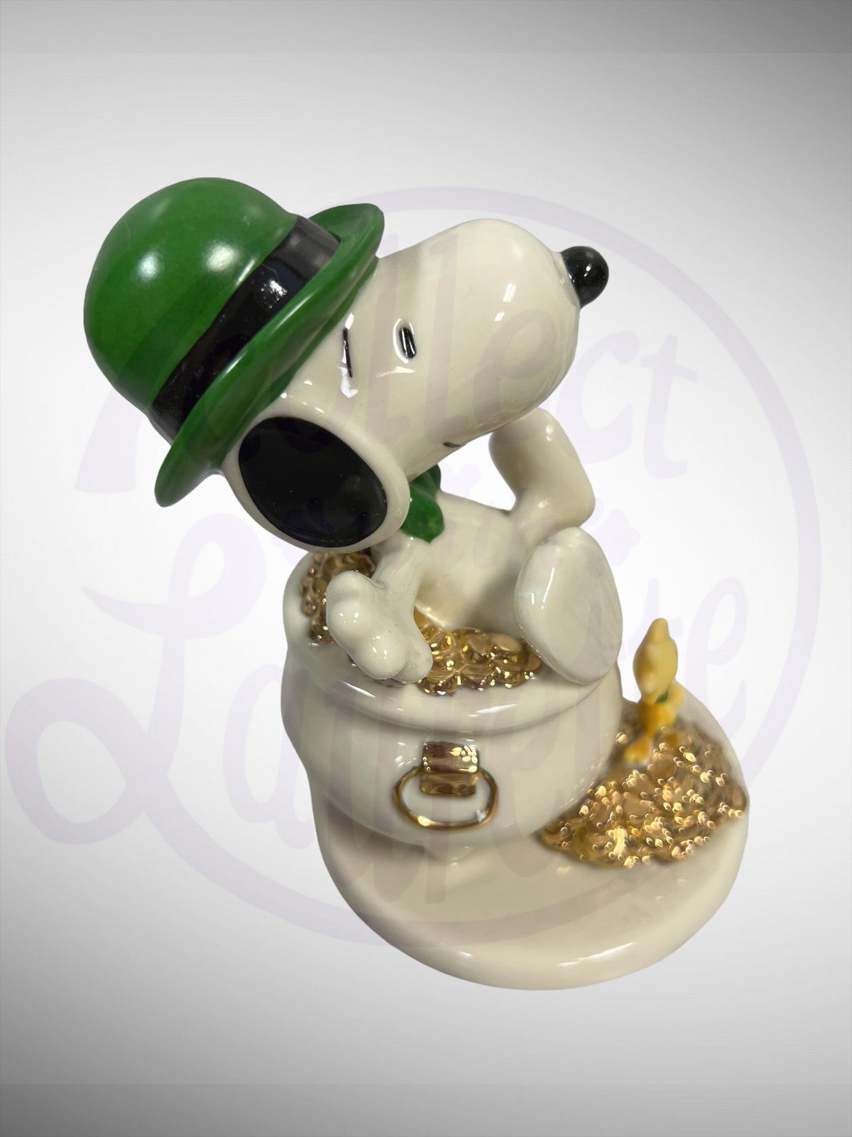 Lenox Peanuts Lucky Leprechaun Snoopy Figurine