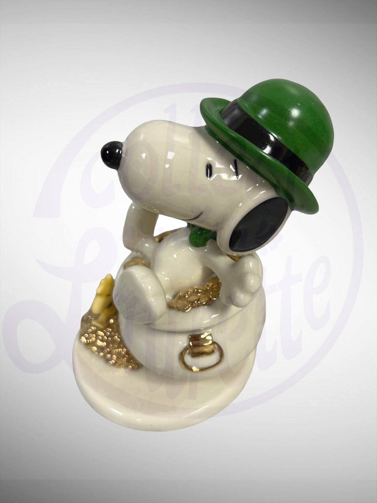 Lenox Peanuts Lucky Leprechaun Snoopy Figurine