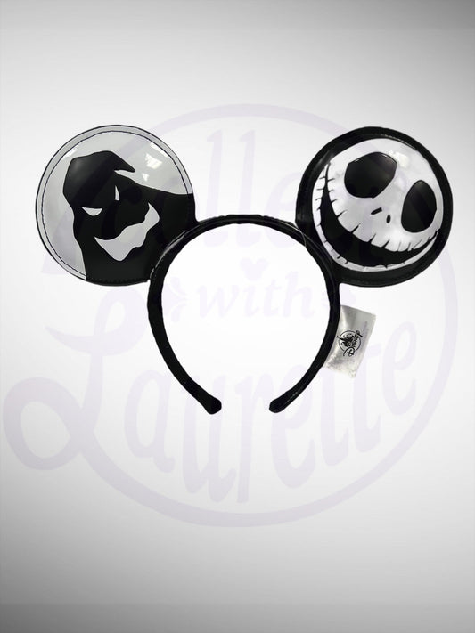 Disney Parks Ear Headband -  Nightmare Before Christmas Oogie Boogie & Jack