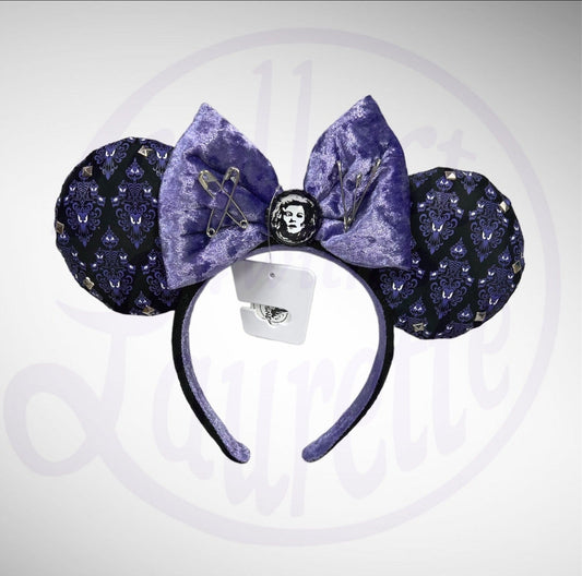 Disney Parks Ear Headband -  Minnie Mouse Her Universe Haunted Mansion