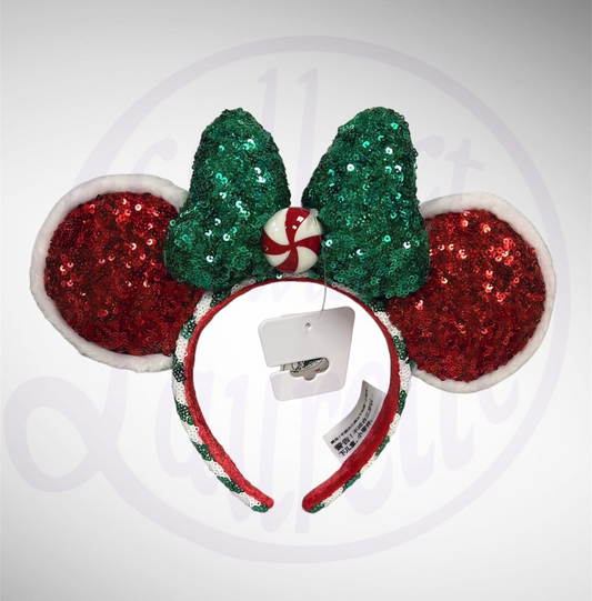Disney Parks Ear Headband -  Minnie Mouse Peppermint Twist